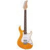 Cort G280 Select Flame Maple Top Electric Guitar -Amber