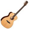 Cort Acoustic Guitar Masterpiece Series with Electronics Abstract Delta Natural