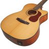 Cort Gold-OC6 Gold Series Electro-Acoustic Guitar With Gig Bag - Natural Glossy