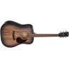 Cort Earth60M OPTB Open Pore Trans Black Burst