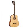 CORT EARTH MINI E ADIRONDACK 3/4 SIZE DREADNOUGHT ELECTRO-ACOUSTIC GUITAR - OPEN PORE