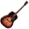 Cort Earth100SSF SB Acoustic Guitar Dreadnought Sunburst Mahogany