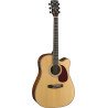 Cort MR720F NS  Acoustic Guitar with Cutaway Natural Satin