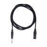 Hawk Proaudio SXSG010 Gold Series TRS Male to XLR Male Balanced Interconnect With Cable Tie – 3 Meter (Black)