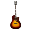 D'Angelico Acoustic Guitar Premier Series Gramercy with Cutaway Electronics - Vintage Sunburst DAPG200VSBCPS