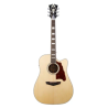 D'Angelico Acoustic Guitar Premier Series Bowery with Cutaway Electronics - Natural	DAPD500NACCPS