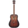 D'Angelico Acoustic Guitar Premier Series Lexington LS with Electronics - Aged Mahogany	DAPLSD300AGDCP