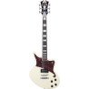 D'Angelico Electric Guitar Premier Bedford - Antique White DAPBEDSVWCS