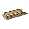 Hohner Harmonica Super Chromonica Gold Key C M27099