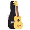 Mahalo Kahiko Series Soprano Ukulele Trans. Butterscotch With Bag - MK1TBS