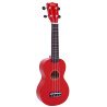 Mahalo Rainbow Series Soprano Ukulele Red with Bag - MR1TRD