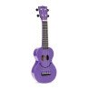 Mahalo U-Smile Series Soprano Ukulele Trans Purple With Bag - U-SMILE TPP