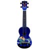 Mahalo Art Series Soprano Ukulele Ninja With Bag - MA1NJ