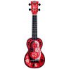 Mahalo Art Series Soprano Ukulele Russian Doll With Bag - MA1RD