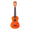 Mahalo Island Series Concert Ukulele Orange Sunset With Bag - ML2OS