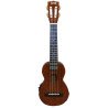 Mahalo Java Series Soprano Ukulele Concert Scale Neck Vintage Natural With Bag - MJ1CSVNA