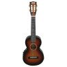 Mahalo Java Series Concert Ukulele 3 Tone Sunburst With MVT2 Electronics & Padded Bag - MJ2VT3TS