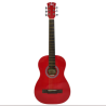 Pluto Acoustic Guitar 101 series Junior PA34-101 RED