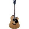 Pluto Acoustic Guitar 201 series Dreadnought Cutaway Lefty HW41CL-201-NAT