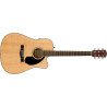 Fender Acoustic Guitar with Cutaway Electronics CD60SCE